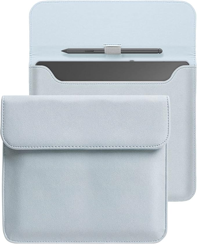 WALNEW Hülle für 10,2-Zoll Kindle Scribe 2024/2022, Kickstand Schutzhülle Tasche für Neue Kindle Scribe eReader mit Zwei Handschlaufe, Stifthalter und Auto Sleep/Wake Funktion