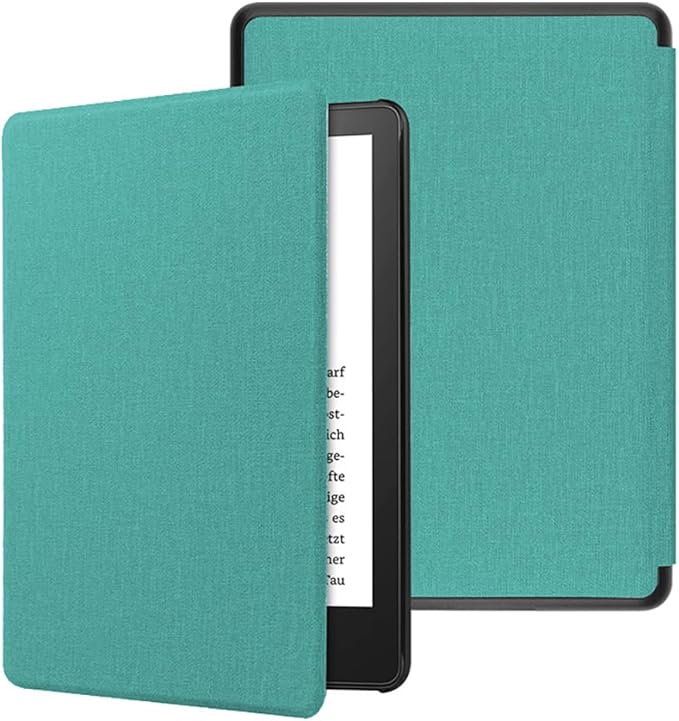 TOKILO Hülle für 7 Zoll E-Reader (12. Generation 2024) und Colorsoft Signature Edition, Ultradünn mit Auto Sleep/Wake – A1-Grün
