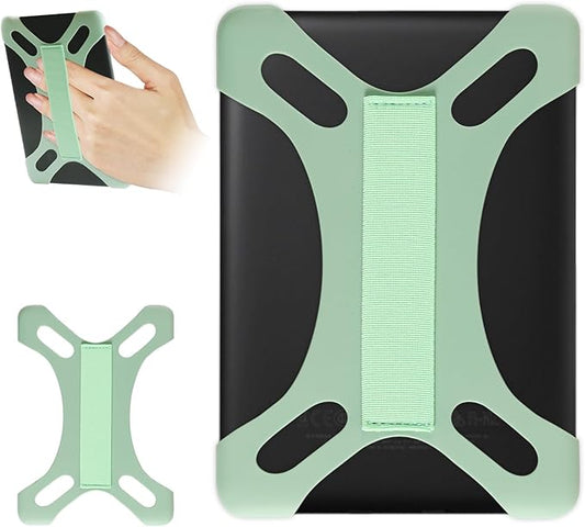 HoYiXi Universal Handgurt für 6-7 Zoll eReader 2024 – Kompatibel mit Kindle, Kobo, Tolino, Pocketbook, Sony & Nook – Elastisches Silikon, Gr